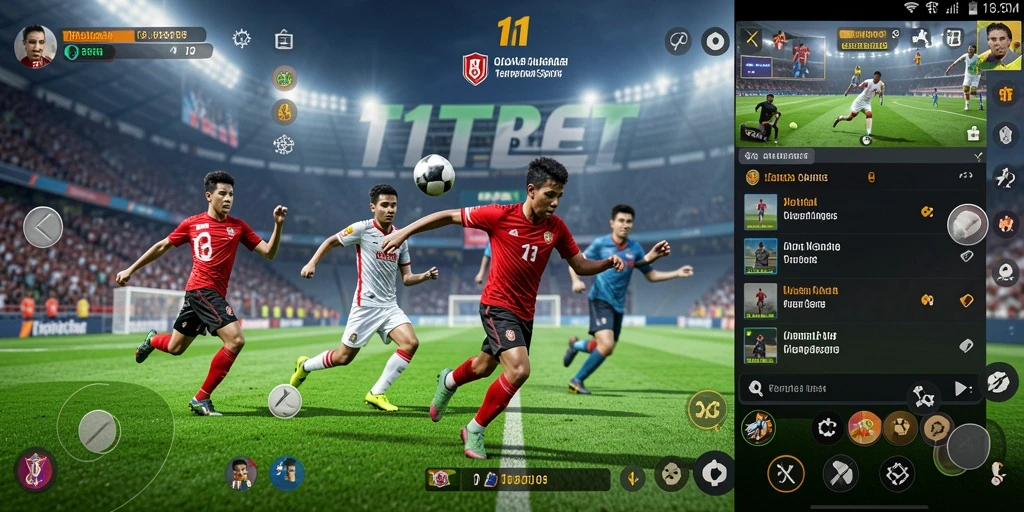 Tampilan gameplay 11TBET, fitur olahraga yang menarik.