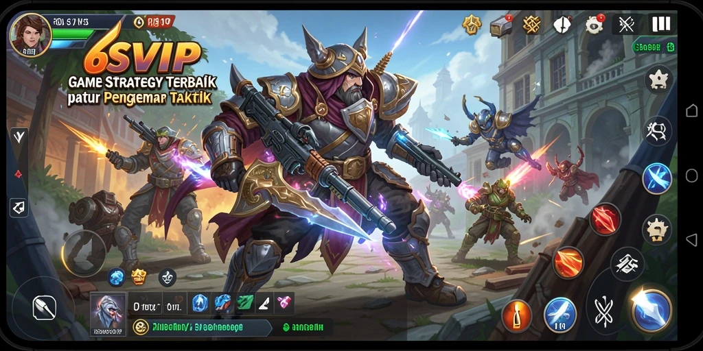 Tampilan gameplay intens di 6SVIP dengan aksi strategis.