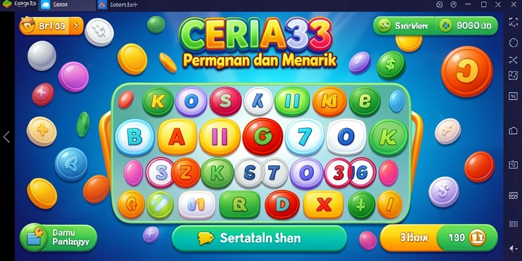 Screenshot gameplay CERIA33 menampilkan suasana Bingo yang kompetitif dan seru.