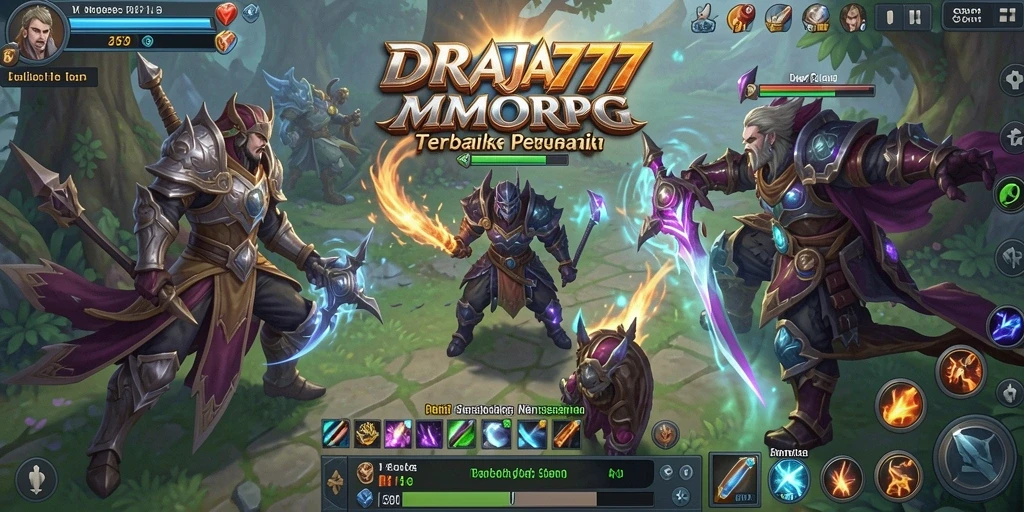 Tampilan gameplay seru di DRAJA777 yang penuh aksi dan petualangan.