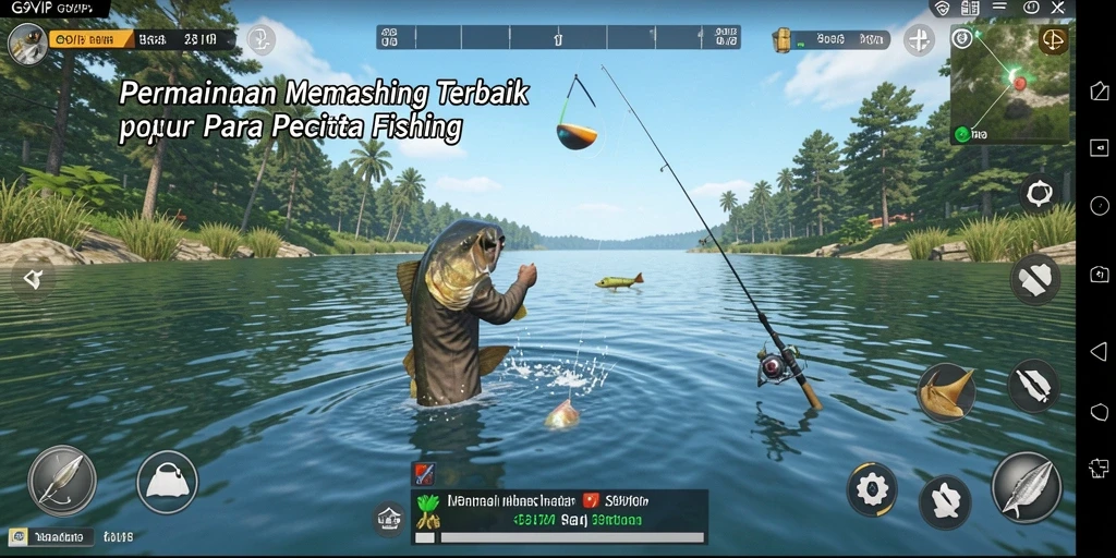 Tangkapan yang menakjubkan dalam G9VIP saat memancing di lautan.